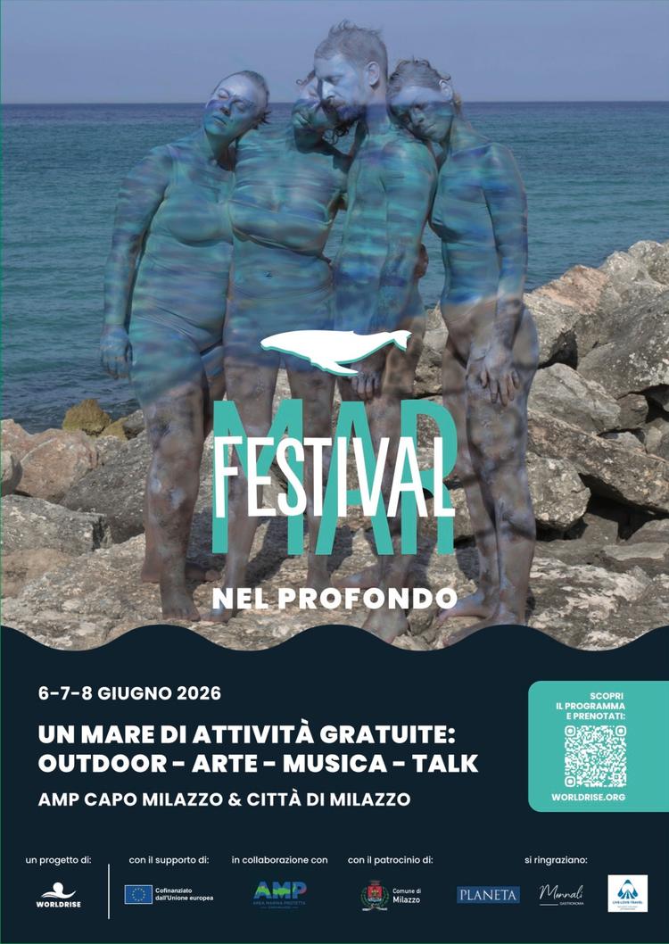 Milazzo capitale del mare: dal 6 all'8 giugno arriva Festivalmar 2026