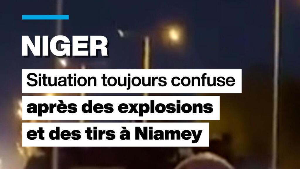 Niger : situation confuse après des explosions et des tirs entendus à Niamey