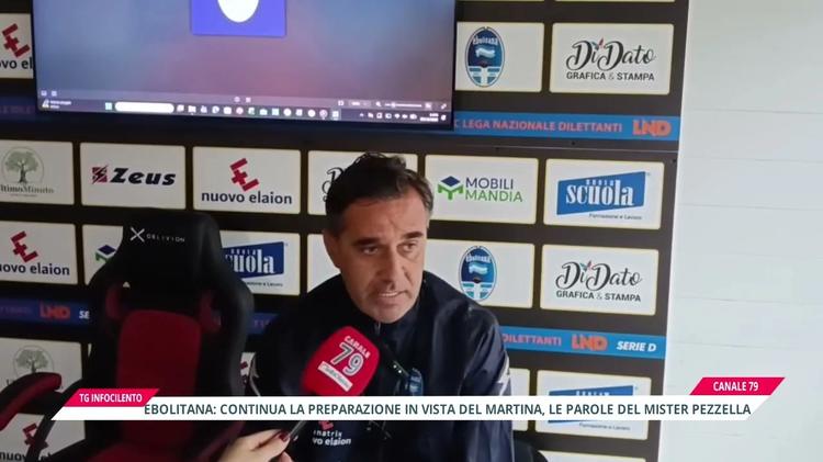 Ebolitana-Martina a porte chiuse: mister Pezzella carica i biancazzurri