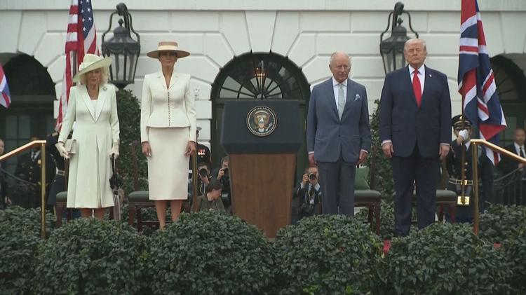 DAQUI A POUCO: rei Charles III faz discurso no Congresso dos EUA