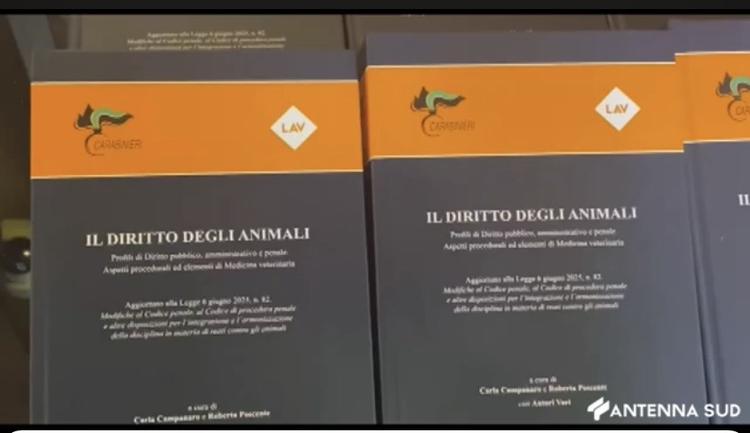 Bari, un libro sul diritto degli animali: norme e tutele