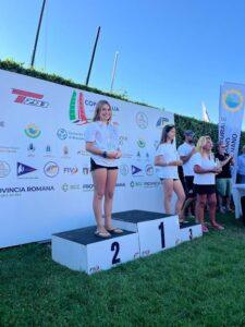 Windsurf, Mia Pelle ancora protagonista: argento alla Coppa Italia Techno 293 sul lago di Bracciano