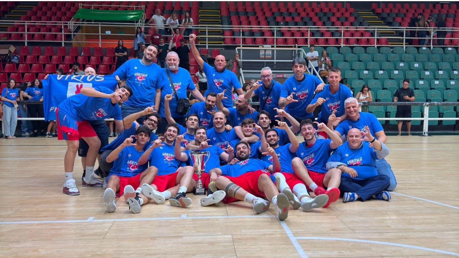 Basket, Villaricca: la “Virtus 7 Stelle” vince ad Avellino ed è promossa in serie C