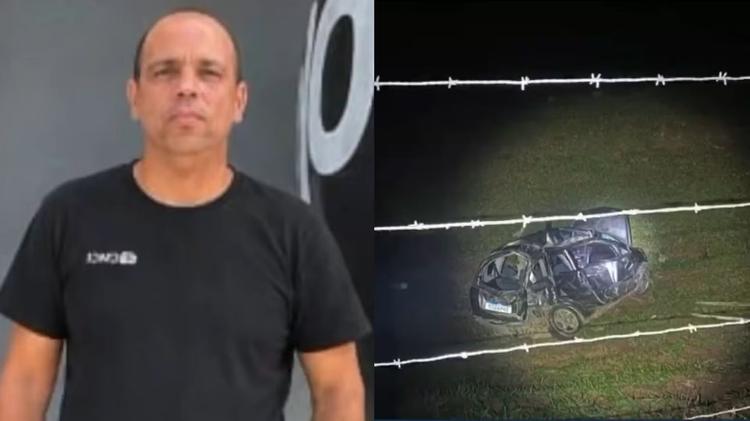 Ex-servidor da Câmara de Cachoeiro morre após carro bater em caminhão durante ultrapassagem