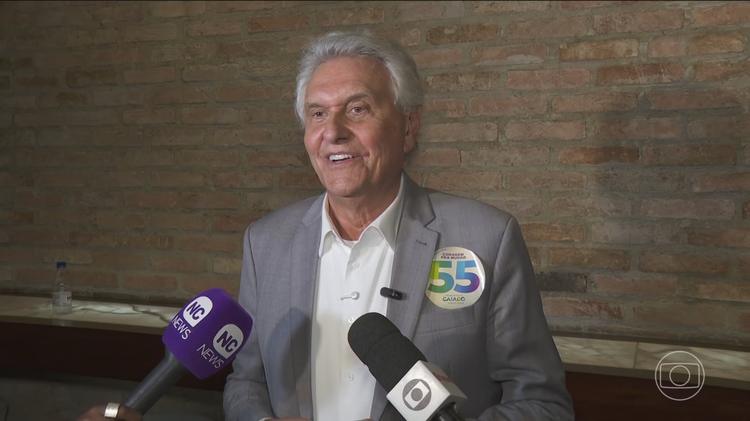 Ronaldo Caiado, candidato à Presidência pelo PSD, faz campanha em São Paulo
