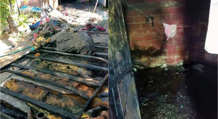Se queda sin nada: Incendio consume vivienda en Jojutla