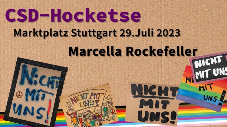 Stuttgart PRIDE 2023 • Hocketse: "Marcella Rockefeller"
