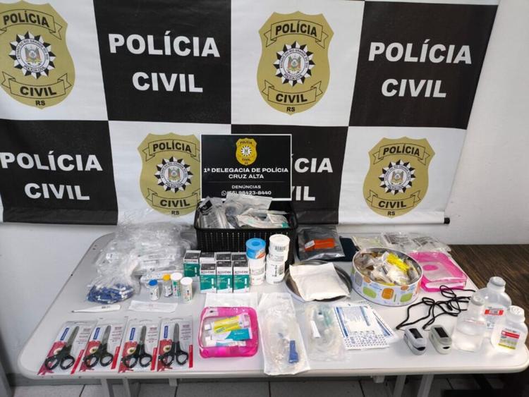 Colaboradora do Hospital São Vicente de Paula  de Cruz Alta é investigada por furto de medicamentos e equipamentos