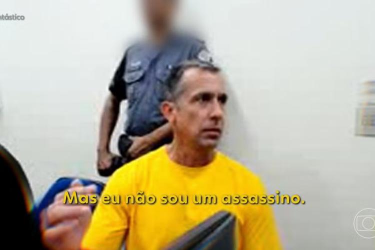 Fantástico mostra com exclusividade o depoimento de tenente-coronel acusado de matar esposa
