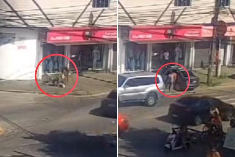 Homem é preso suspeito de participar de tribunal do crime; vídeo mostra vítima sendo sequestrada