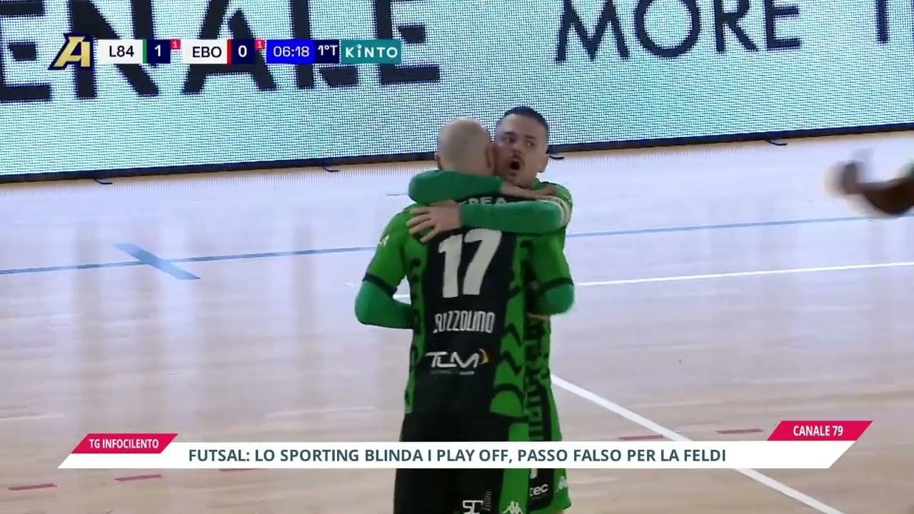 Futsal: lo Sporting blinda i play-off, passo falso per la Feldi