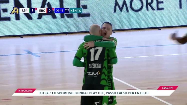 Futsal: lo Sporting blinda i play-off, passo falso per la Feldi