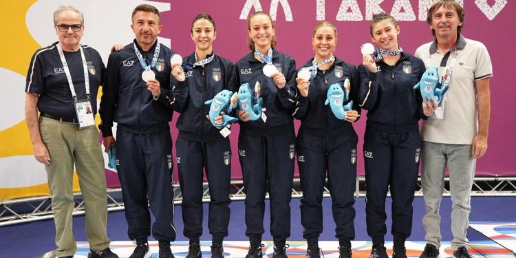 Giochi del Mediterraneo, l'Italia femminile del Tennis tavolo è argento. Azzurre ko con l'Egitto: nel gruppo anche la vibonese Carnovale