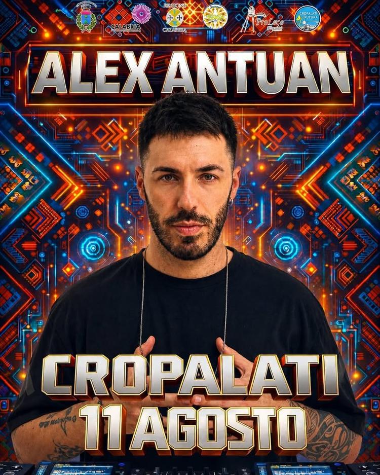 ALEX ANTUAN farà parte della terza edizione di “R…ESTATE A CROPALATI”. L’Amministrazione Comunale è lieta di annunciare...