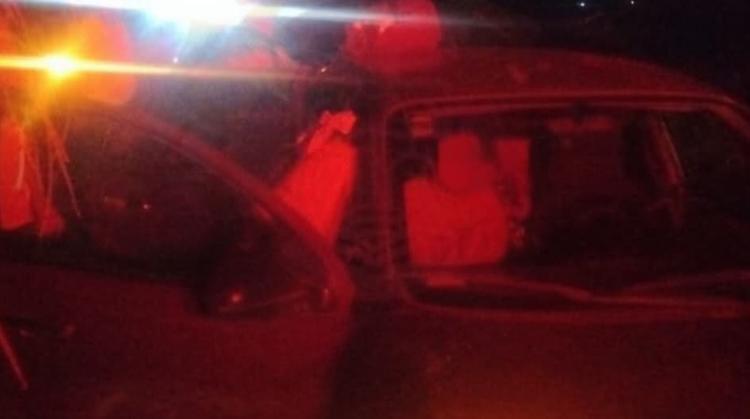 Embarazada sobrevive a fuerte choque contra puente en Jojutla
