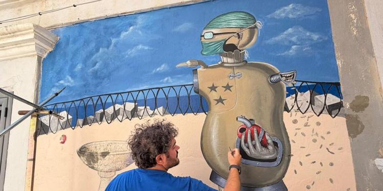 Diamante, il Fac tra i murales del 1981 e la nuova “Luna Madre” di Vesod