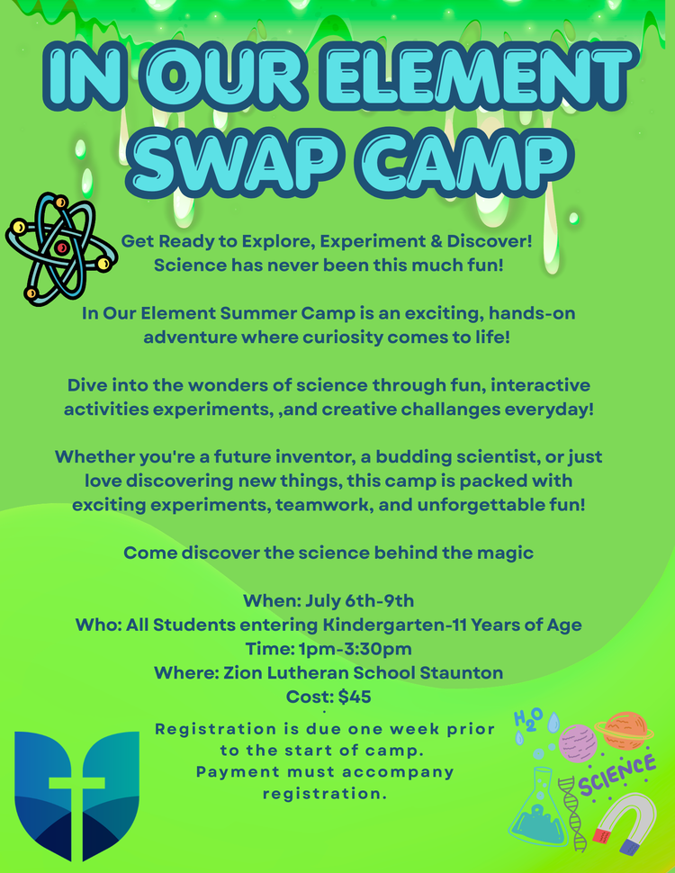Dive into Science at In Our Element SWAP Camp