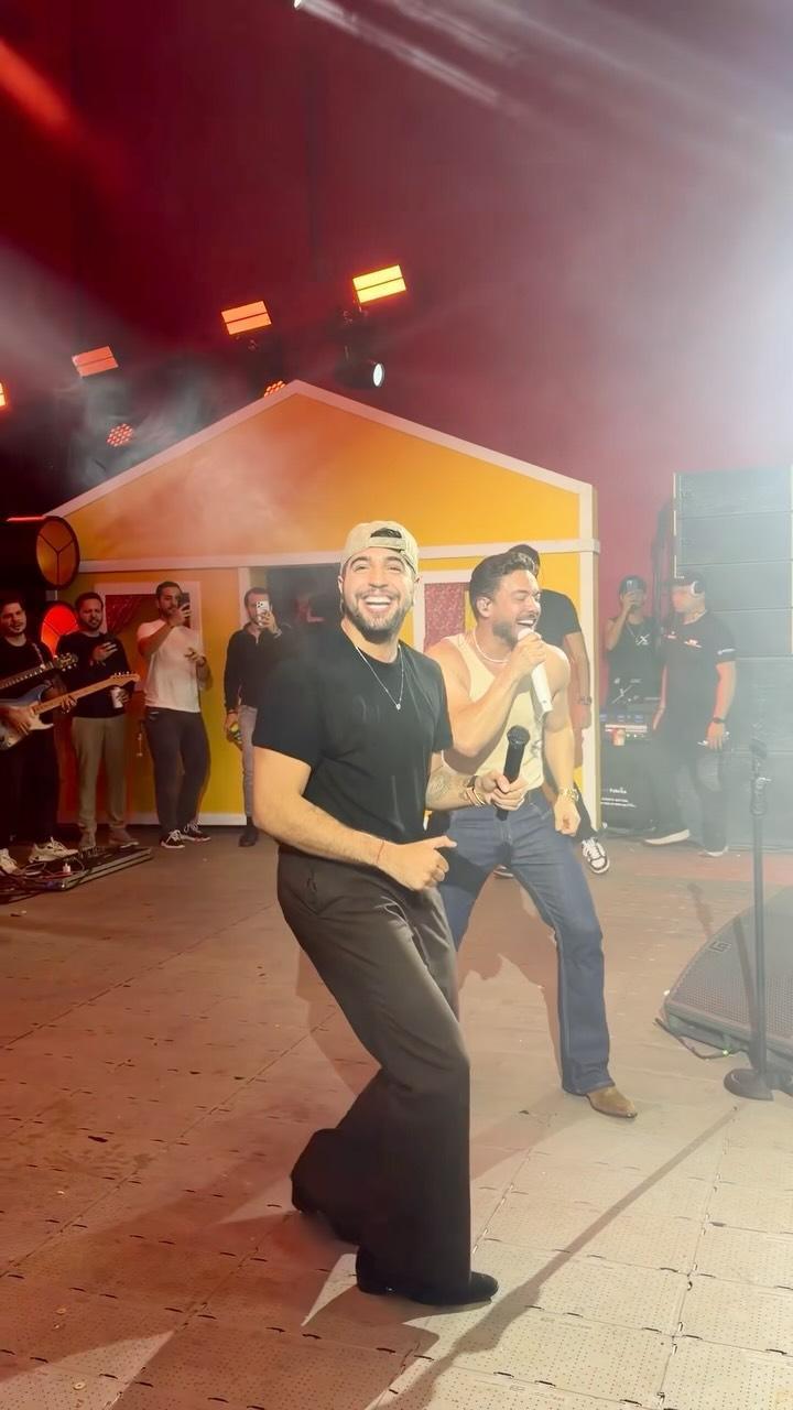 Nattan faz participação surpresa em show de Wesley Safadão e agita público na Paraíba