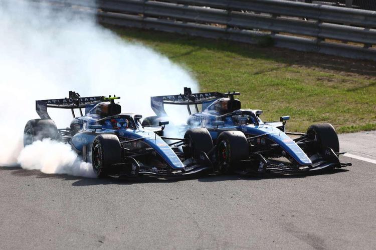 Sainz asume la culpa por el incidente con Albon en el GP de Países Bajos: 