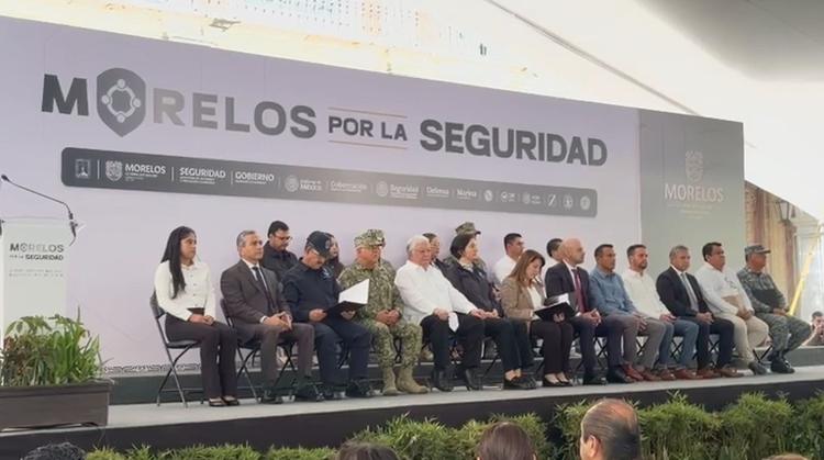 Margarita González Saravia presenta la estrategia Morelos por la Seguridad; síguelo EN VIVO aquí