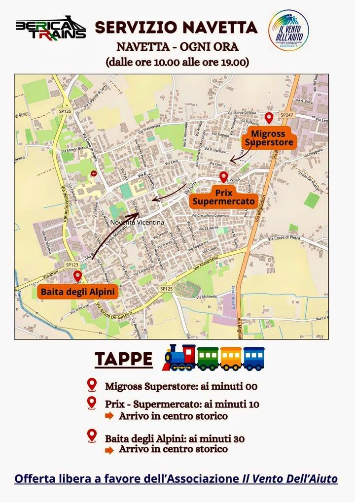 SERVIZIO NAVETTA GRATUITO PER LA FIERA AUTUNNALE DELL’AREA BERICA In occasione della Fiera autunnale dell’Area Berica, i...