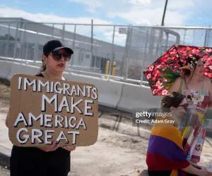 US DHS proposes tougher work permit rules as Delaney Hall protests continue.