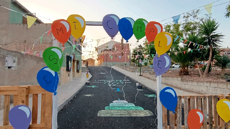 #Aspe: La calle Nía conquista el primer premio de las calles engalanadas