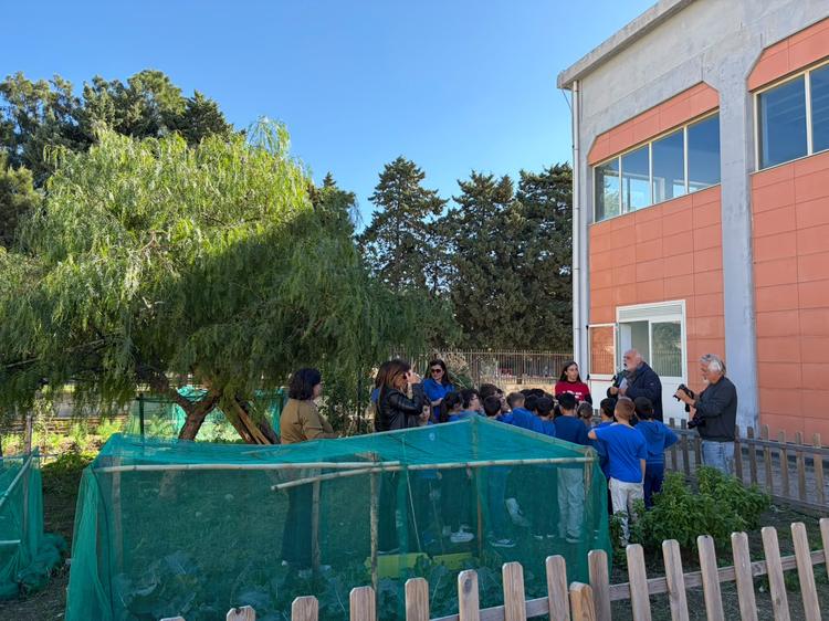 L’Arca del Gusto di Slow Food fa tappa alla primaria Baronello. Visita del sindaco Pippo Midili