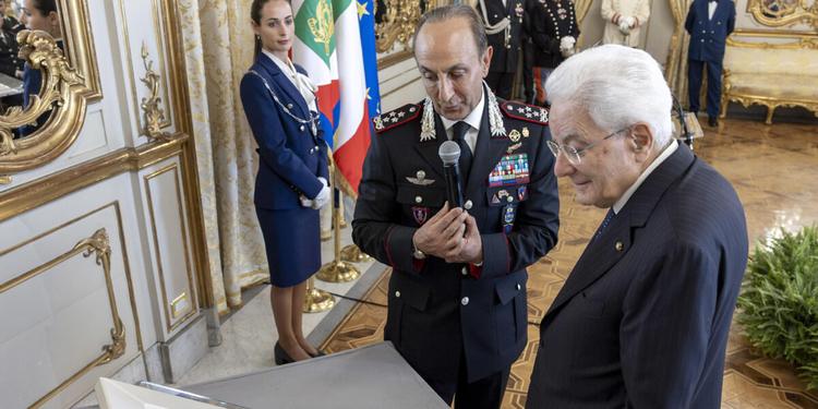 Mattarella: «Riconoscenza per l’opera svolta dall’Arma dei carabinieri»