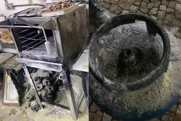 Incêndio com botijão de gás atinge cozinha no prédio de Engenharia da UFMG