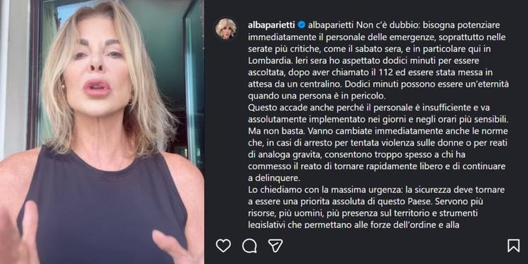 Alba Parietti, paura a Milano: «Un ragazzo si è buttato sotto la mia auto per gioco»
