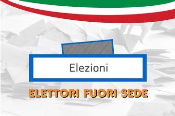 Esercizio del diritto di voto da parte degli elettori fuori sede