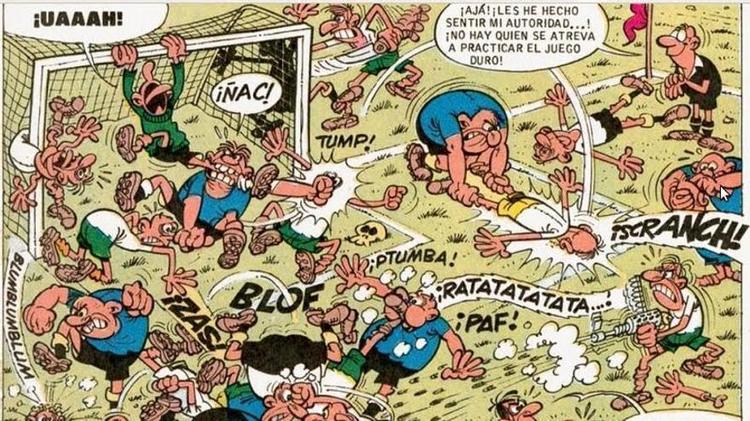 Mortadelo y Filemón se quedan en el banquillo en el primer Mundial sin Ibáñez