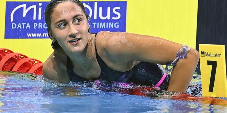 Europei di nuoto, Simona Quadarella è medaglia d’oro negli 800 metri stile libero femminili