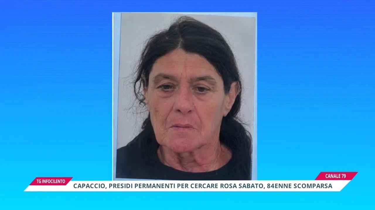 Capaccio Paestum: presidi permanenti per cercare Rosa Sabato, l’84enne scomparsa da giorni