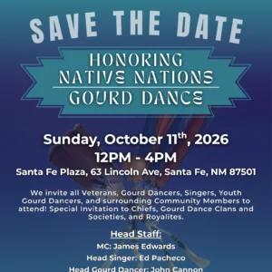 Honoring Native Nations Gourd Dance 2026