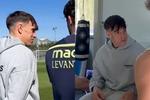 Carlos Espí visita a "su" Levante