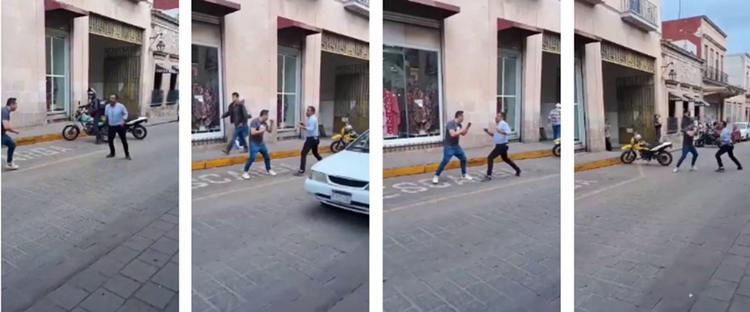 É #FAKE que vídeo mostre luta entre professor de filosofia da USP e policial da Rota; cenas foram gravadas no México em 2024