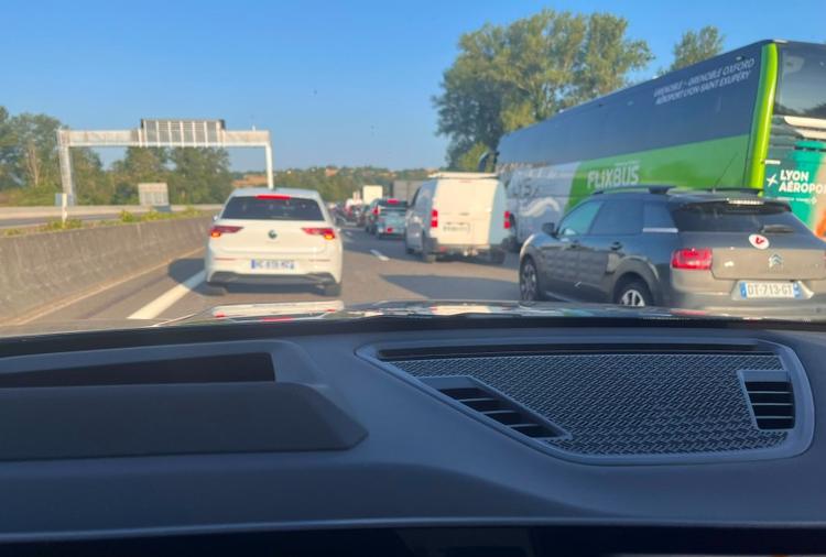 A43 : situation confuse autour d'un accident à hauteur de Nivolas-Vermelle