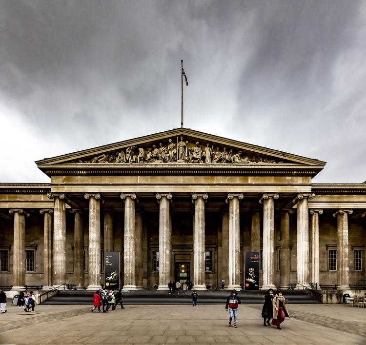 Exterior of the British Museum