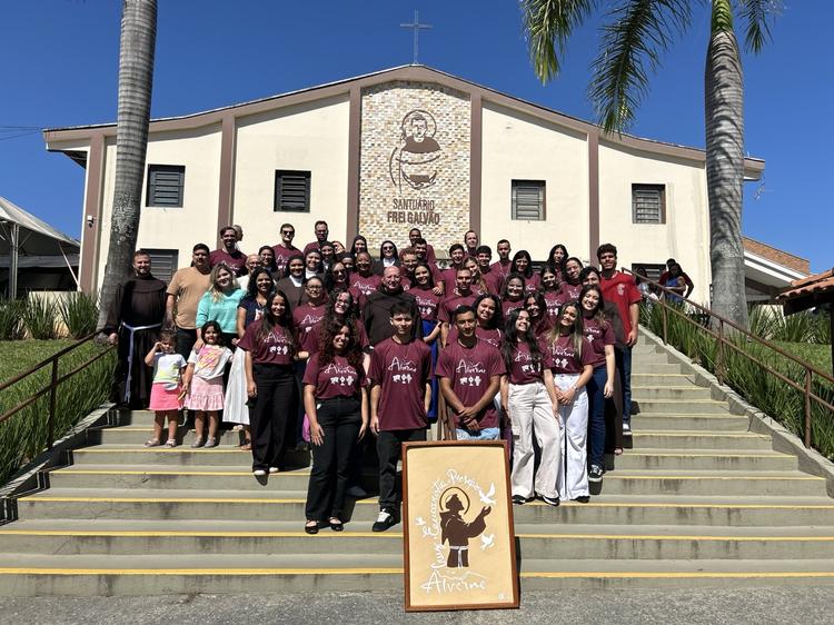 2ª edição do Alverne reúne jovens em Guaratinguetá para vivência da espiritualidade franciscana