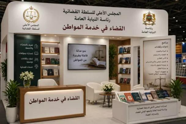 السلطة القضائية برواق مشترك في الدورة 31 للمعرض الدولي للنشر والكتاب