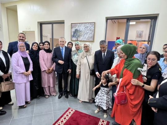 والي جهة مراكش يعطي انطلاقة مشروع مركز أبناؤنا 21 لدعم الأطفال ذوي التثلث الصبغي