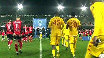 2022-2023 J17-EN AVANT GUINGAMP - QUEVILLY ROUEN METROPOLE (0 - 2) - Résumé - (EAG - QRM)   2022-2023
