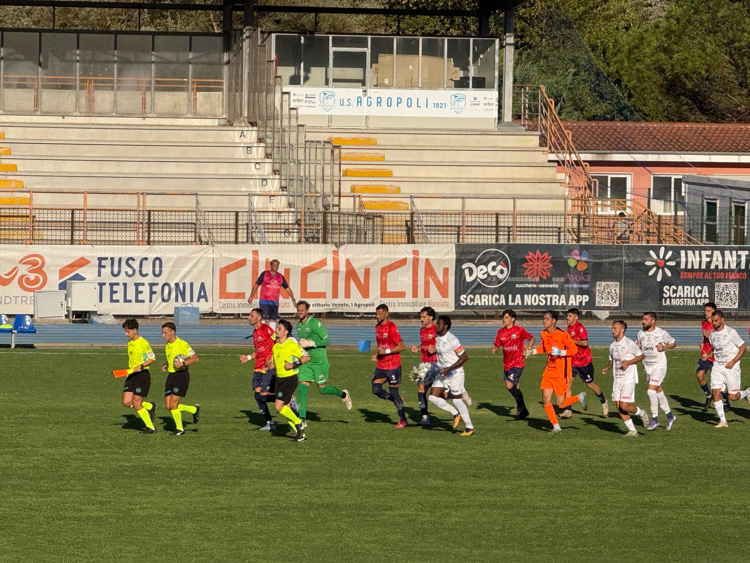 Agropoli, vittoria al debutto: Canavese e Rabbeni stendono la Rocchese 2-1