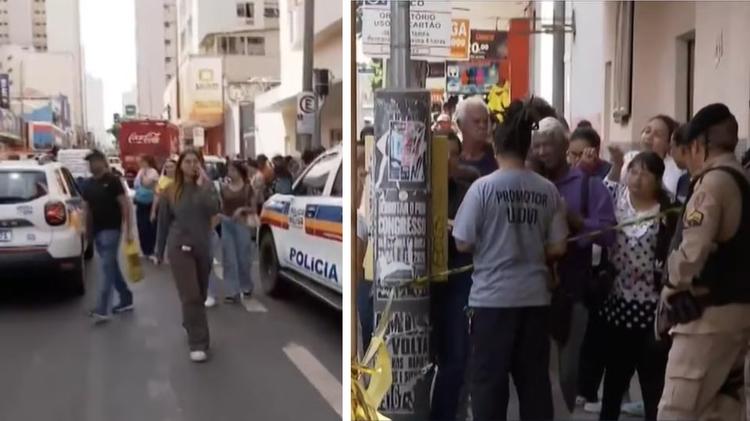 Fila por queima de estoque atrapalha trânsito no Centro de Uberlândia e acaba com intervenção da PM