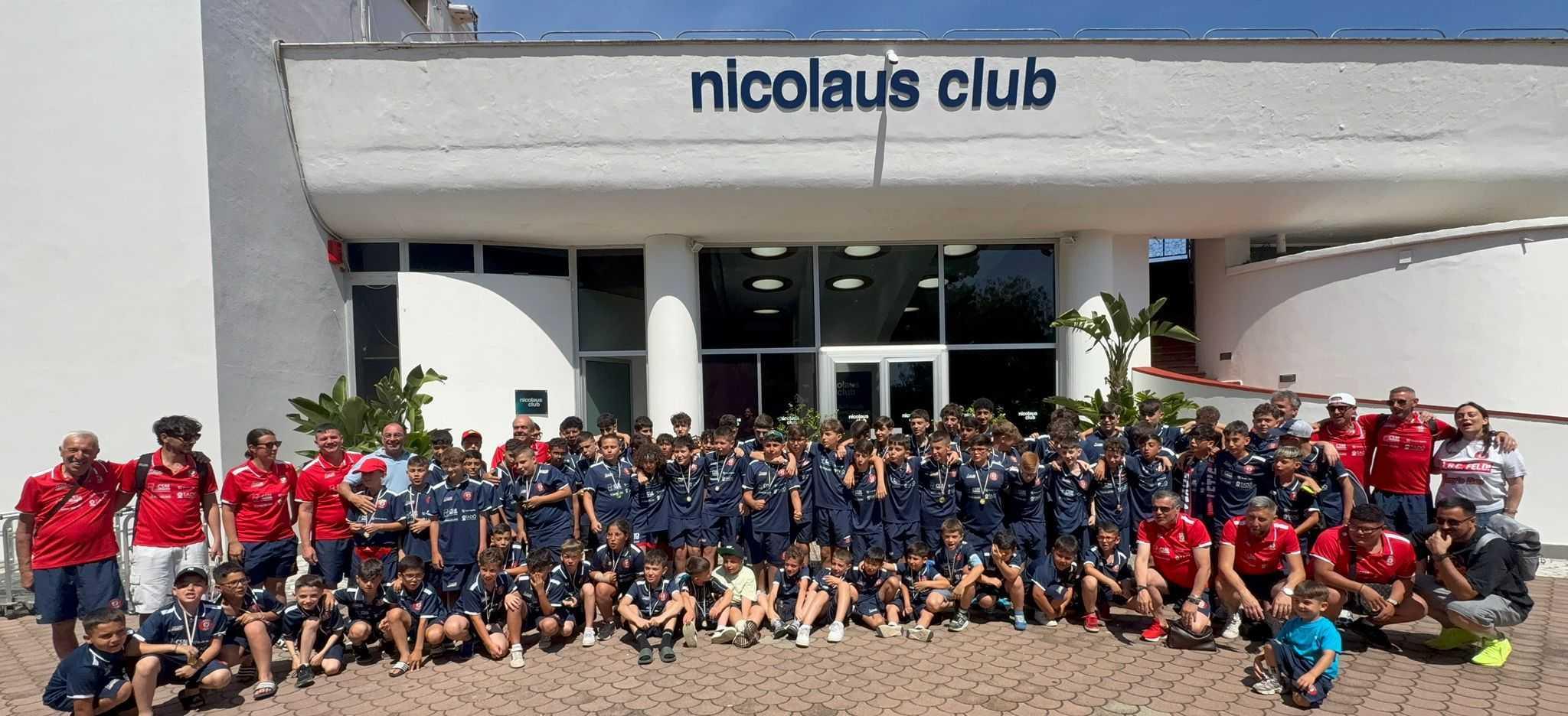 L’ASD NAGC Feldi protagonista a Sibari con il Torneo della Minerva con 120 bambini e 100 genitori al seguito