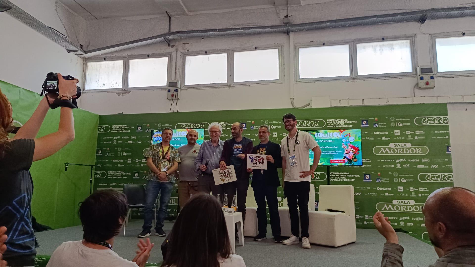 Castellabate, il Palio della Stuzza diventa un gioco da tavolo: Vincenzo Autuori vince l’Italian Game Jam 2026 al COMICON