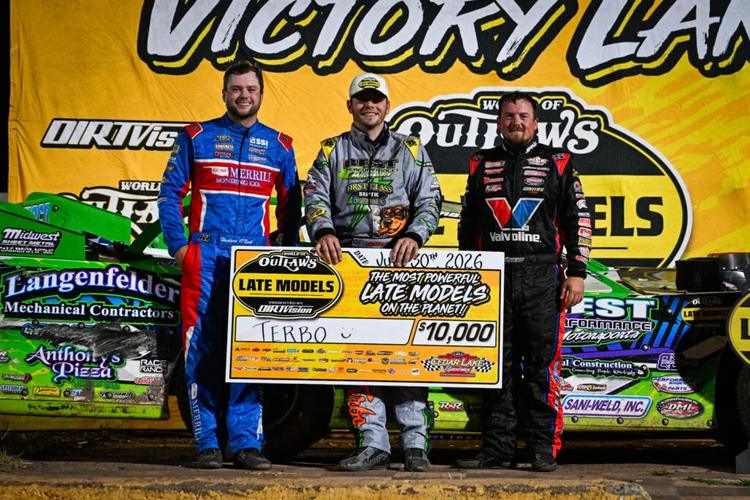 Cedar Lake Thursday podium