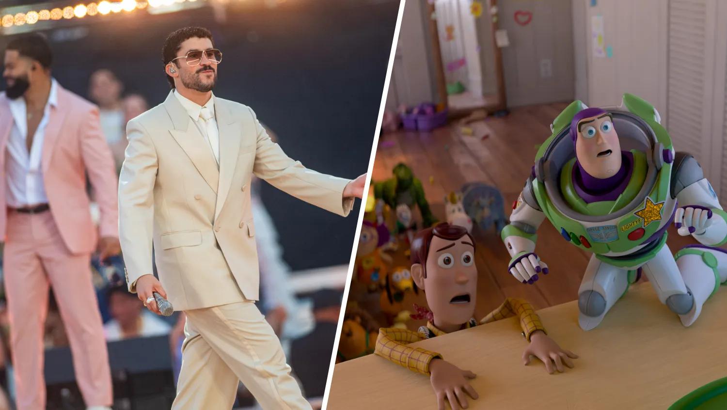 Bad Bunny interpretará a "Pizza con Gafas" en Toy Story 5